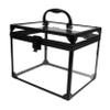 ASAKKURA Clear Makeup Train Case with Lockable Design Capacity Transparent Cosmetic Organizer for Jewelry Makeup Items Elegant Storage Box for Vanity Travel view 1