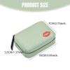 Joygoodta Lipstick Case with Mirror, Leather Mini Lipstick Holder for Purse, Easy to Clean Portable Travel Case with Mirror for Purse Suitable Daily Touch-Up view 2