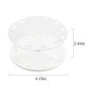 12 Holes Acrylic Rotatable Tweezers Holder Eyelash Makeup Grafting Tweezer Display Stand Extensions Organizer (White) view 2