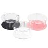 12 Holes Acrylic Rotatable Tweezers Holder Eyelash Makeup Grafting Tweezer Display Stand Extensions Organizer (White) view 3