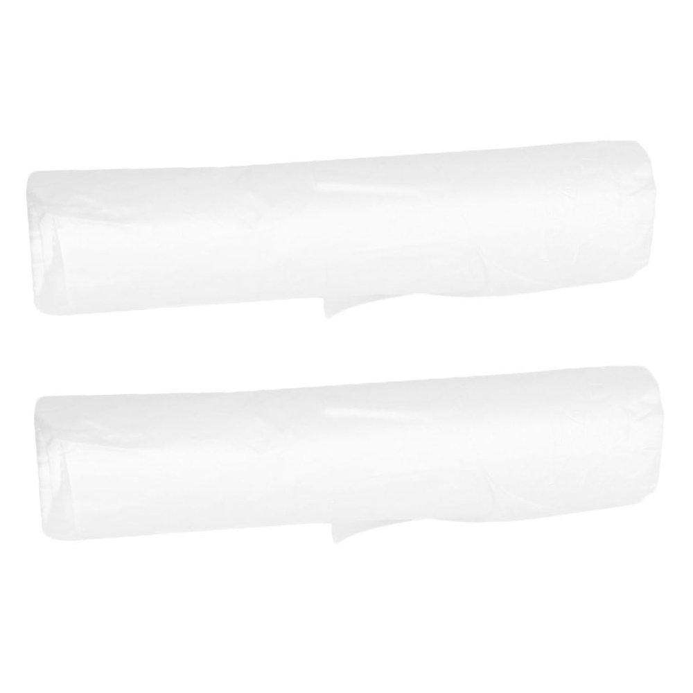 2 Rolls 200Pcs Disposable Hairdressing Cloak Waterproof Cape Sleeveless