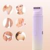 Electric Shaver Cutter For Women Bikinis Trimmer USB Rechargeable Hair Removal For Women Pubic Hair Trimmer Tool view 4