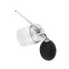 Aqur2020 Hair Fibers Spray Applicator, Black Glass Bottle with Pump Atomizer, for Hair Powder and Color Application view 3