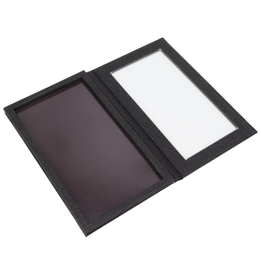 Aqur2020 Empty Magnetic Palette Large Capacity DIY Makeup Storage Portable for Travel Ideal PU Material
