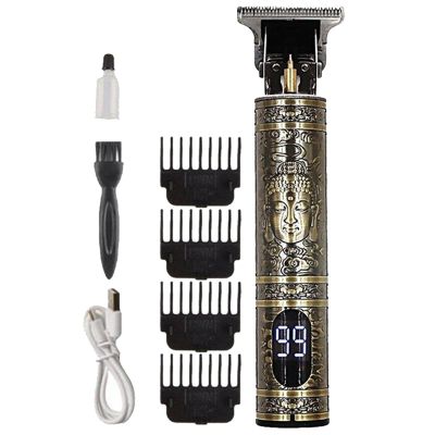 Cordless Shaver - Men Electric Shaver, Beard Trimmer | Cordless Shaver for Men, Electric Digital Shaver, Portable Powerful Electric Shaver for Travel, USB Rechargeable Shaver for Nose, Ear, Body Face