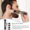 Cordless Shaver - Men Electric Shaver, Beard Trimmer | Cordless Shaver for Men, Electric Digital Shaver, Portable Powerful Electric Shaver for Travel, USB Rechargeable Shaver for Nose, Ear, Body Face view 3