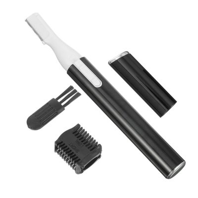 1 Set Eyebrow Trimmer Lint Remover Shaver Portable Hair Removal Devices Mini Facial Hair Remover Face Hair Remover Hair Removal Cream Reusable Face Razor Black Aluminum Tube