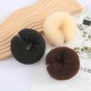 2 Pcs Magic Bun Maker Hair Styling Styler Hair Donut Ring Styler Hair Bun Maker Twist Ring Former Shaper Sponge Doughnut Donut Bun Shaper Hair Curler(khaki) view 4