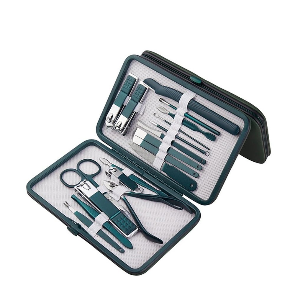 HIONJIN Nail Clipper and Foot Trimmer Complete Set, Nail Clipper Set Box, Nail Art Tool, Nail Clipper Set