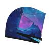 GDSHJKLW Cool Star River Drying Hair Caps Super Absorbent Soft Hair Drying Towel Quick Dry Coral Velvet Hair Drying Cap Hair Turban for Women Wet Hair Long Thick Hair view 3