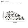 GDSHJKLW Black Dot Drying Hair Caps Super Absorbent Soft Hair Drying Towel Quick Dry Coral Velvet Hair Drying Cap Hair Turban for Women Wet Hair Long Thick Hair view 4
