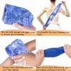 5 Pieces African Net Sponge with Handles Long African Exfoliating Net Washcloth Bath Sponge Net Cloth Wash Net Body Back Scrubber for Shower Loofah view 2