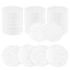 Abeillo 300Pcs Soft Facial Sponges, Round White Cotton Face Washing Sponge Pads, Modern Style, Wood Pulp Material, For Daily Cleansing and Makeup Removal view 1