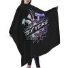 Custom Barbershop Flower Barber Cape for Men Personalized Logo Text Professional Hair Cutting Cape Customized Salon Haircut Apron for Home Salon Barbershop view 2