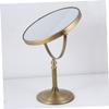 1pc Portable Makeup Mirror Adjustable Makeup Mirror Round Makeup Mirror Hand Mirror Makeup Table Mirror with Stand Round Dinner Table Vanity Mirror Miss Dressin (As Shown 23L x 12. view 3