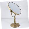 1pc Portable Makeup Mirror Adjustable Makeup Mirror Round Makeup Mirror Hand Mirror Makeup Table Mirror with Stand Round Dinner Table Vanity Mirror Miss Dressin (As Shown 23L x 12. view 4