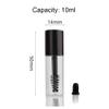 10Pcs 3ml Empty Mascara Tube with Wand Mini Eyelash Cream Bottles with Brush Rubber Inserts Small Sample Size Eyelash Growth packing Tube Container for Home Travel view 2