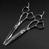 Hair Cutting Scissors Shears Kit, 6 Inch Professional Japan 440c Steel Cut Hair Scissors Haircut Scissor Curved Thinning Barber Cutting Shears Hairdresser Scissors Set. view 3