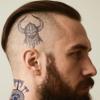 10 Sheets Viking Temporary Tattoos for Men and Women, Waterproof & Long-Lasting Temp Celtic Fake Tattoo Stickers for Adults, Tattoo Wolf Hawk Lion Dark Blue Parties Festivals Styling Accessories view 2
