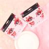 2 Pcs Valentines Face Tattoos Sticker Red Heart Face Gems Sticker Sparkling Face Jewels Stick On view 3