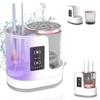 3 IN 1 Electric Makeup Brush Cleaner Machine With Makeup Brush Dryer-Holder, Portable Cosmetic Brush Cleaner Dryer Tool, Automatic Makeup Brush Cleaner Machine for All Makeup Brush Types view 1