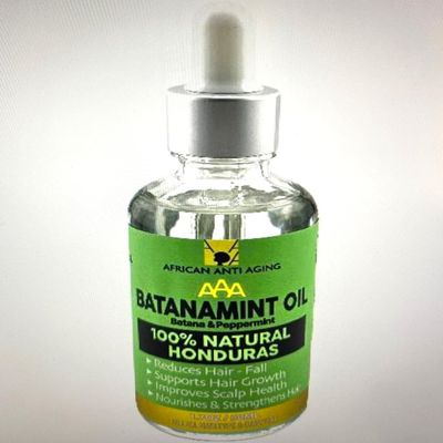 African Anti Aging 100% Natural Hondura Batanamint Oil- 1.7oz