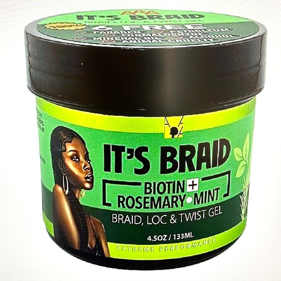 African Anti Aging IT'S BRAID [ROSEMARY/MINT]- 4.5oz