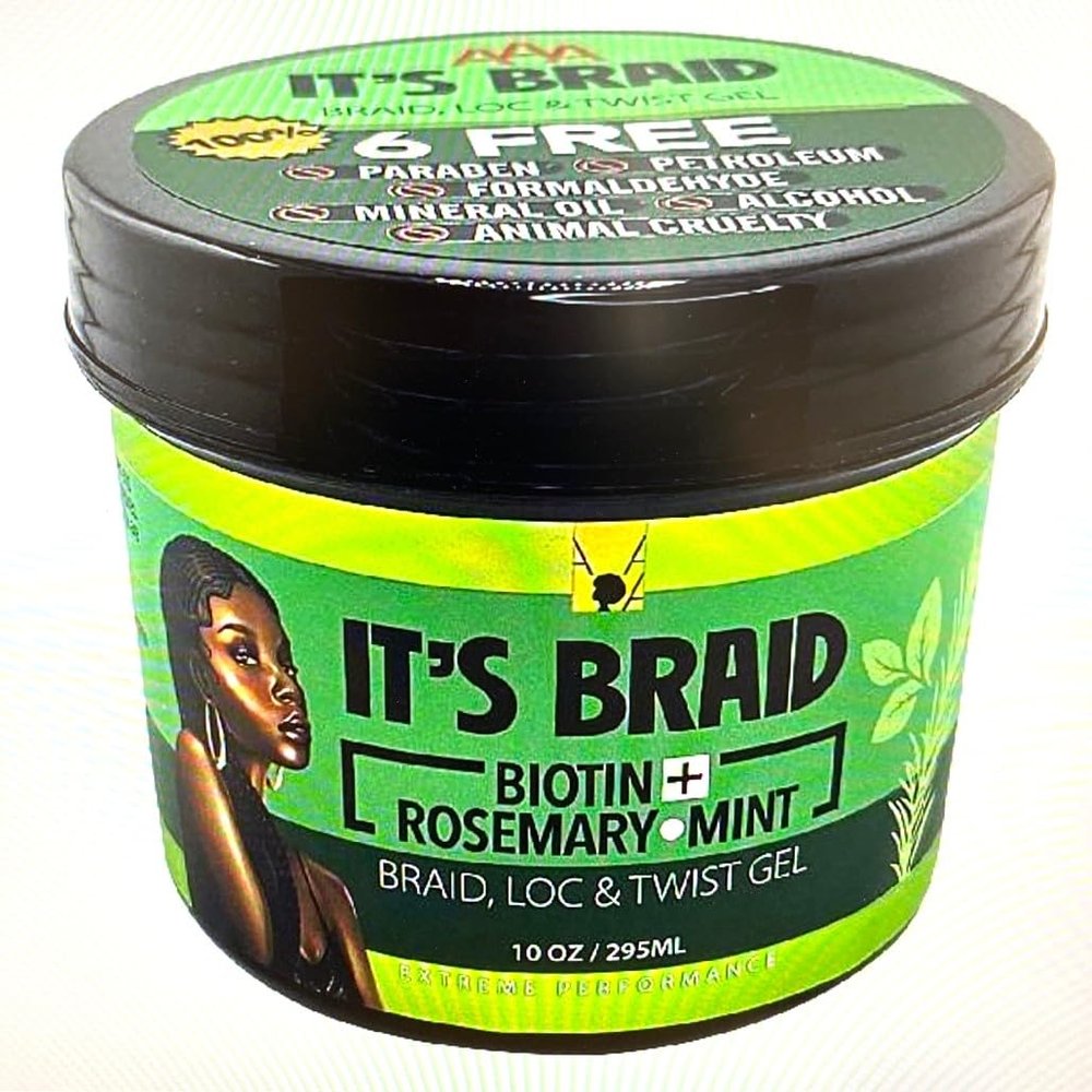 African Anti Aging IT'S BRAID [ROSEMARY/MINT]- 10oz