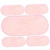 EXAOMBLE 5pcs Travel-Friendly Face Wipes Soft Reusable Makeup Removal Cloths for Face Body view 1