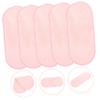 EXAOMBLE 5pcs Travel-Friendly Face Wipes Soft Reusable Makeup Removal Cloths for Face Body view 4
