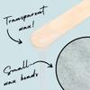 Hard wax beads - Crystal Clear Hard Wax by SuperWax. 1lb hypoallergenic vegan hard wax beads for hair removal. Perfect for sensitive skin. view 3