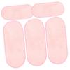5Pcs Reusable Fleece Face Cleansing Towels Portable Makeup Removal Cloths for Outdoor Camping Travel and Daily Use Soft and Absorbent Face Wipes view 1