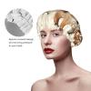 Animal Giraffe Print1 Print Shower Cap with Elastic and Reusable for Long and Short Hair,Double Layers Hair Cap view 4