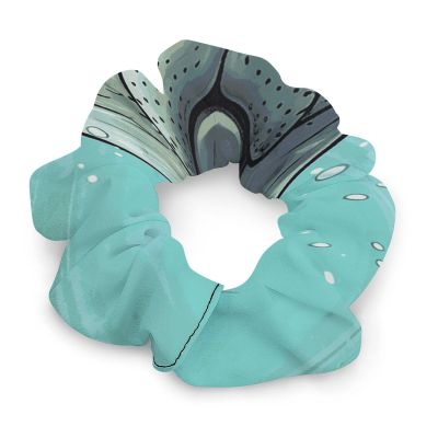 Hair Ties Stretch Hair Scrunchies No Damage Hair Ties Crazy Save Manatee Printed Ponytail Holders for Women Hair Accessories