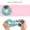 Hair Ties Stretch Hair Scrunchies No Damage Hair Ties Crazy Save Manatee Printed Ponytail Holders for Women Hair Accessories view 2