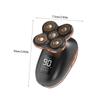 NinthAvenue Basics Men's 5-Head Rotating Shaver LCD Screen Rechargeable Self-Service Easy to Hold Comfortable for Daily Use view 2