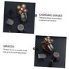 NinthAvenue Basics Men's 5-Head Rotating Shaver LCD Screen Rechargeable Self-Service Easy to Hold Comfortable for Daily Use view 3