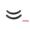 24 Pcs Black Rubber Makeup Tool Eyelash Curler Replacement Pads for Lady, Makeup Accessories Tools view 2
