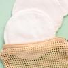 Reusable Cotton Pads for face, Reusable Cotton Rounds for Facial Cleansing, Bamboo, Reusable Makeup Remover Pads for face in Organic Cotton mesh Bag, 10 Pads, Oras Amazing Herbal view 4