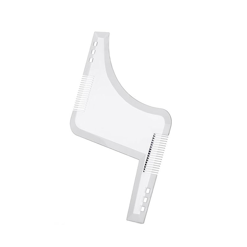 Beard Styling Template Comb Barber Tool Mustache Symmetry Trimming Styling Stencil 3 Colors Optional Styling Comb 