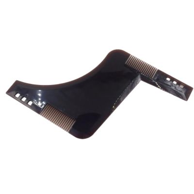 Beard Styling Template Comb Barber Tool Mustache Symmetry Trimming Styling Stencil 3 Colors Optional Styling Comb 
