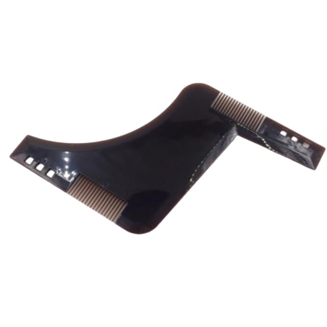 Beard Styling Template Comb Barber Tool Mustache Symmetry Trimming Styling Stencil 3 Colors Optional Styling Comb