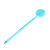 Double-Sided Bath Body Brush with Long Handle Silicone ABS Blue view 1
