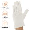 HYTROVE 6pairs Microfiber Lint Gloves Grip Protective for Cleaning Jewelry Art Event Women view 2
