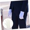HYTROVE 6pairs Microfiber Lint Gloves Grip Protective for Cleaning Jewelry Art Event Women view 3