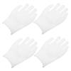 DOITOOL 12pairs Cotton Yarn Gloves for Jewelry Inspection Advanced Cotton Gloves for Dry Hands Breathable Washable Unisex Reusable Durable Design view 1
