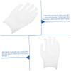 DOITOOL 12pairs Cotton Yarn Gloves for Jewelry Inspection Advanced Cotton Gloves for Dry Hands Breathable Washable Unisex Reusable Durable Design view 2