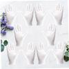 Elastic Gloves 5 Pairs Jewelry Gloves for Inspection Etiquette Glove White view 2