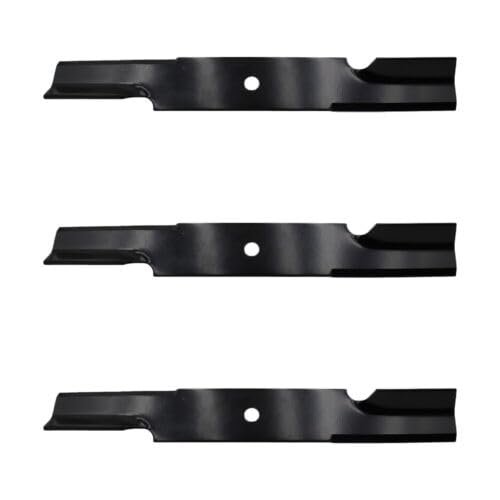 Replacement For Compatible With Set of 3 Fits Copperhead 18" x 5/8" Mulcher Blades Fits Scag 481707