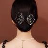 Tacarlha Lazy Hair Curler,Easy Bun Creator, Hair Bun Maker, Flower Fishtail Rhinestone Feather Hair Curler, Deft Bun Twister for Long Hair Women Hair Styling Accessories (D-5PCS) view 3